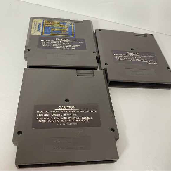 Vintage Nintendo NES Games Lot of 3 World Runner Monopoly Gyromite Tested Works - Picture 8 of 10